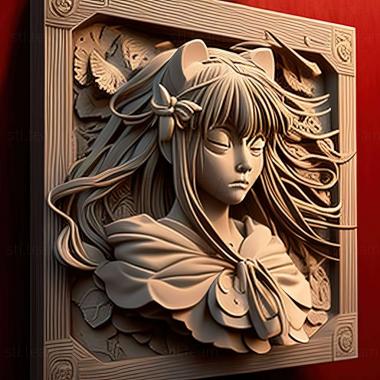 3D model Inuyasha Rumiko Takahashi (STL)